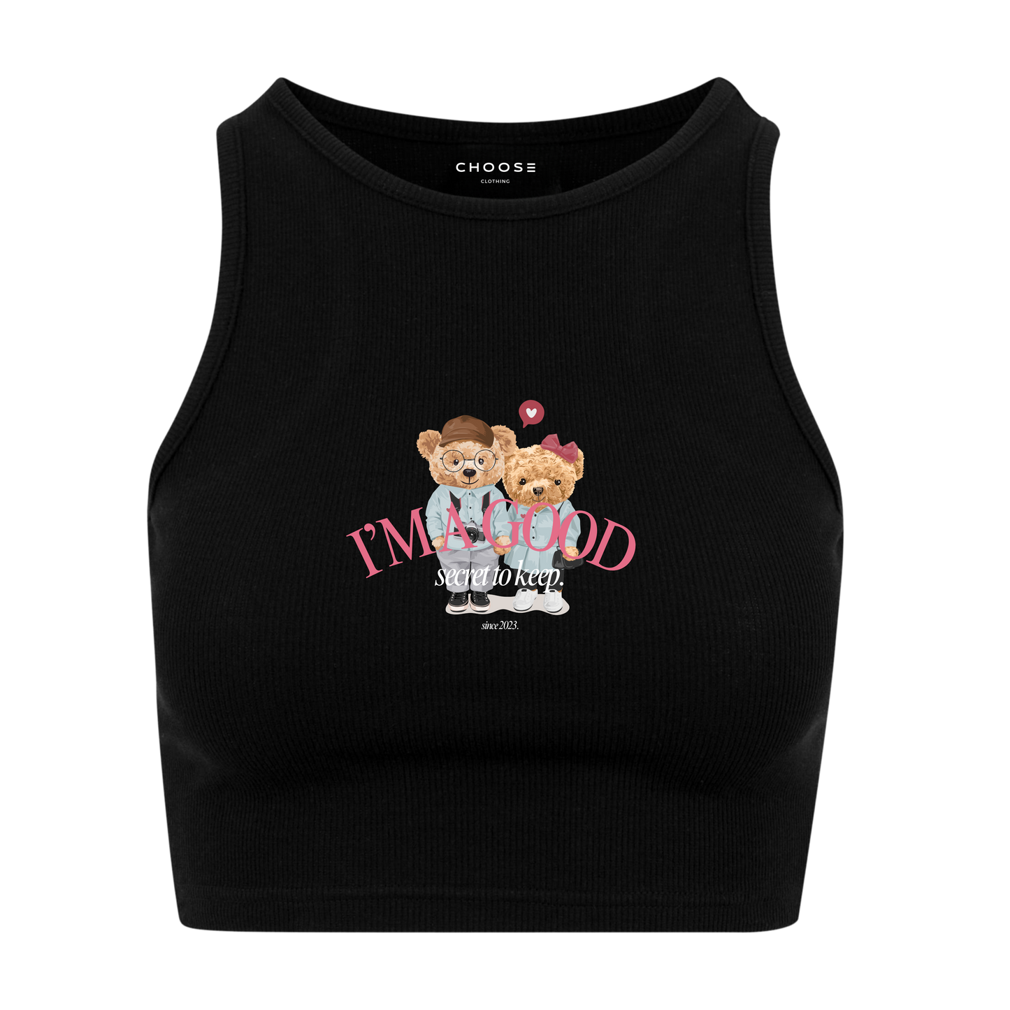 WOMEN TEDDY CROP
